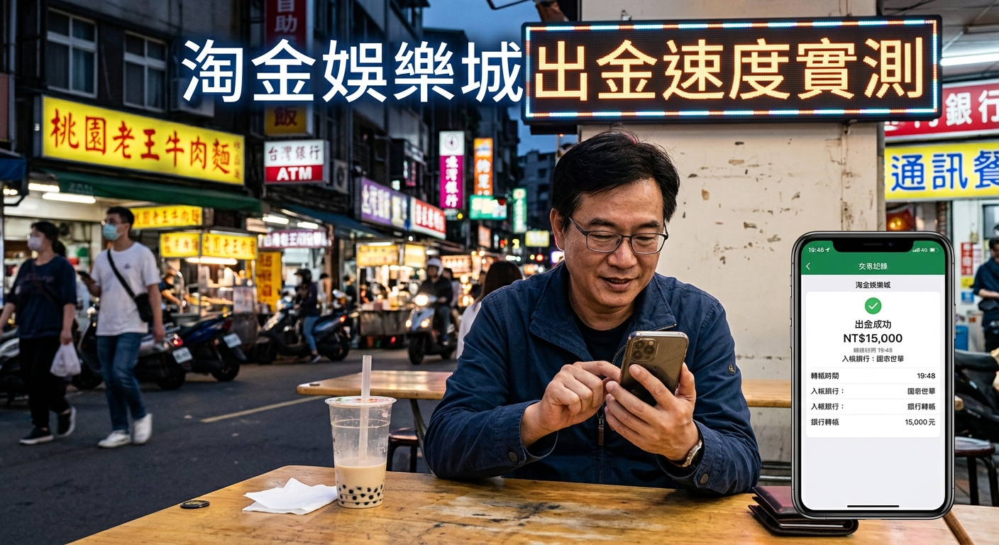 淘金娛樂城出金速度實測