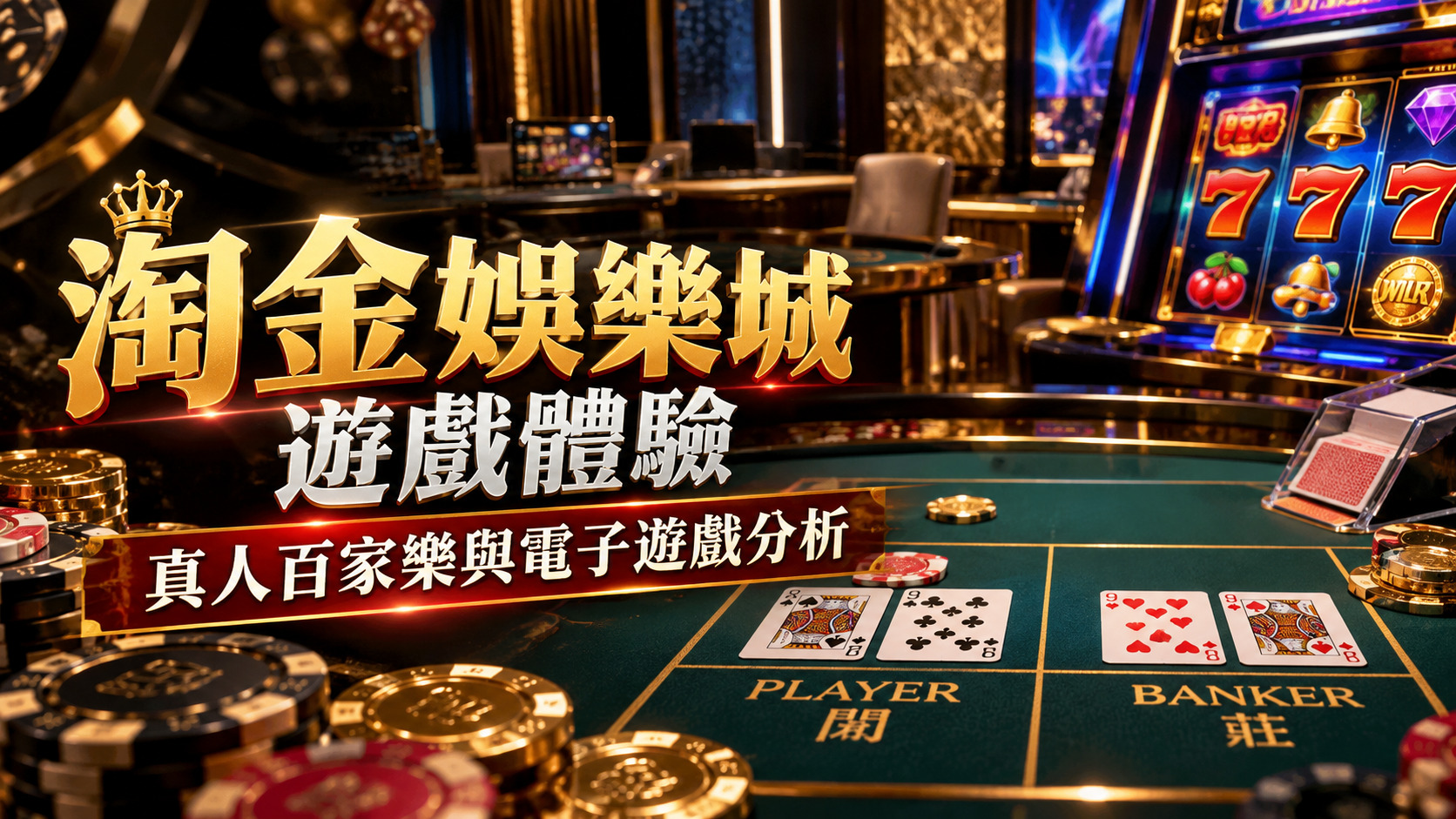 淘金娛樂城遊戲體驗:真人百家樂與電子遊戲分析