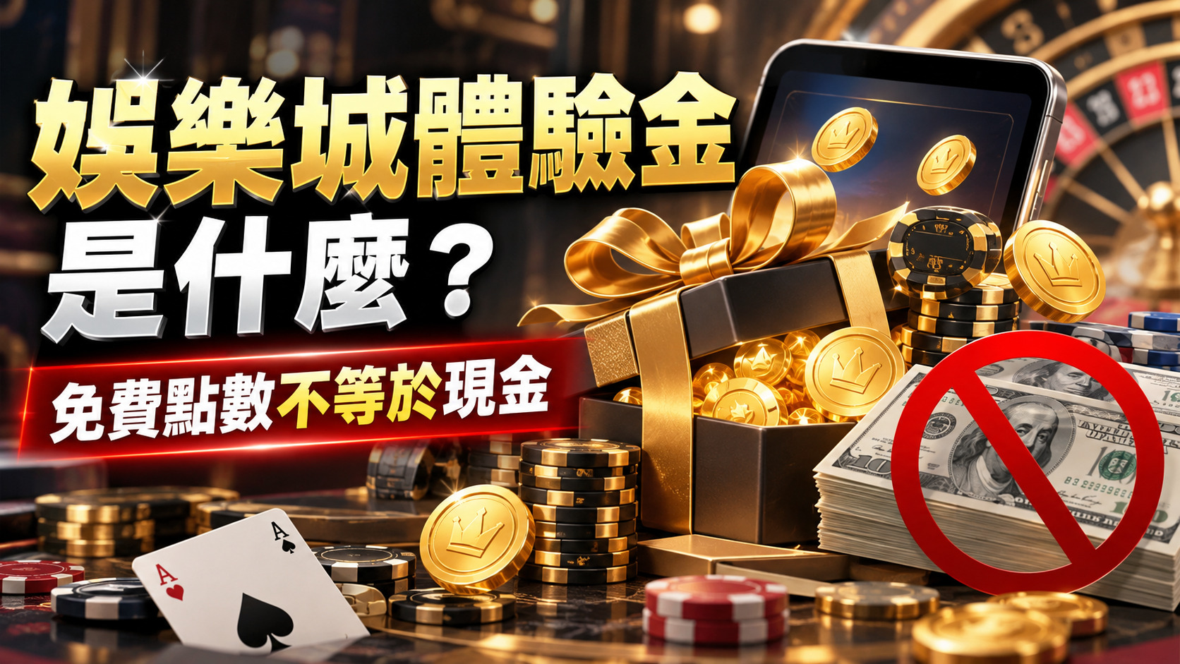 娛樂城體驗金是什麼？免費點數不等於現金